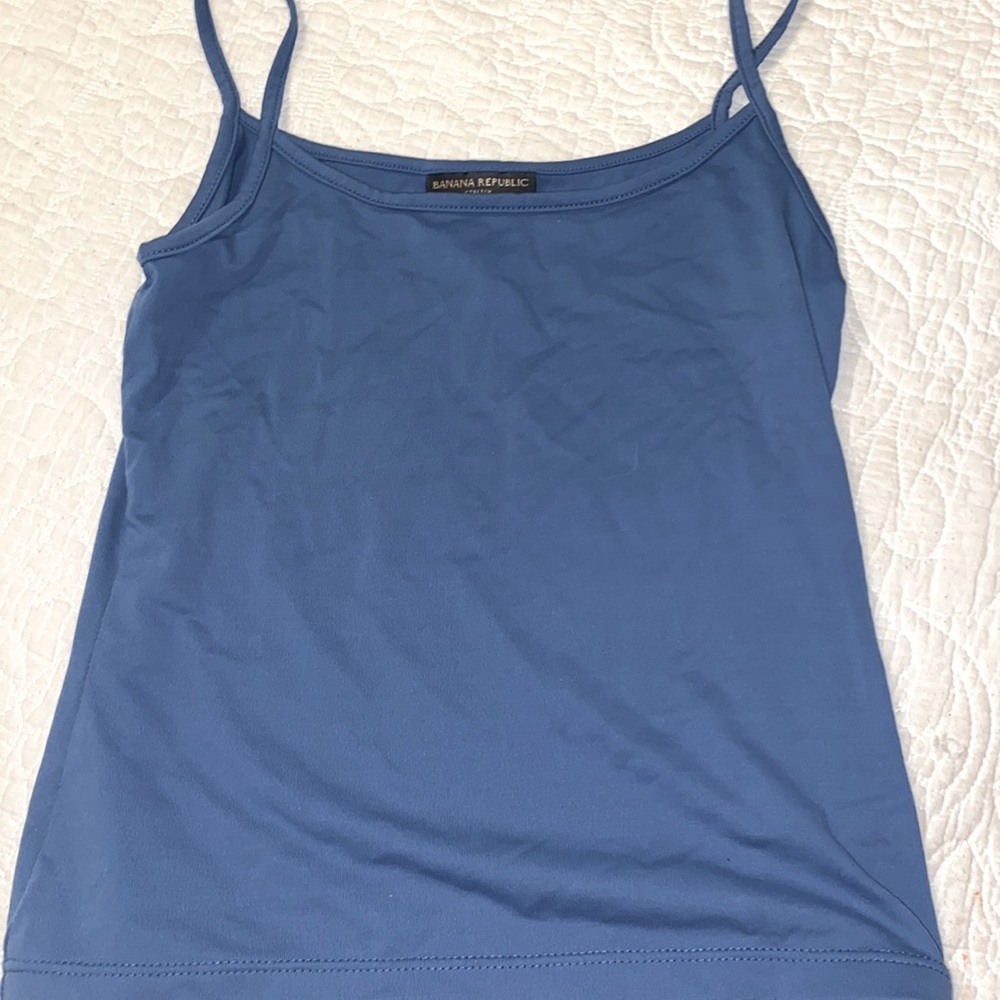 Blue tank top Banana Republic XSmall